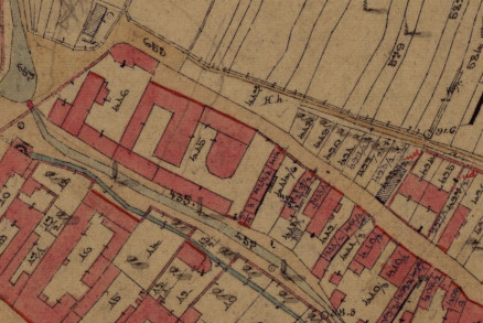 Svätý Jur historical cadastral map